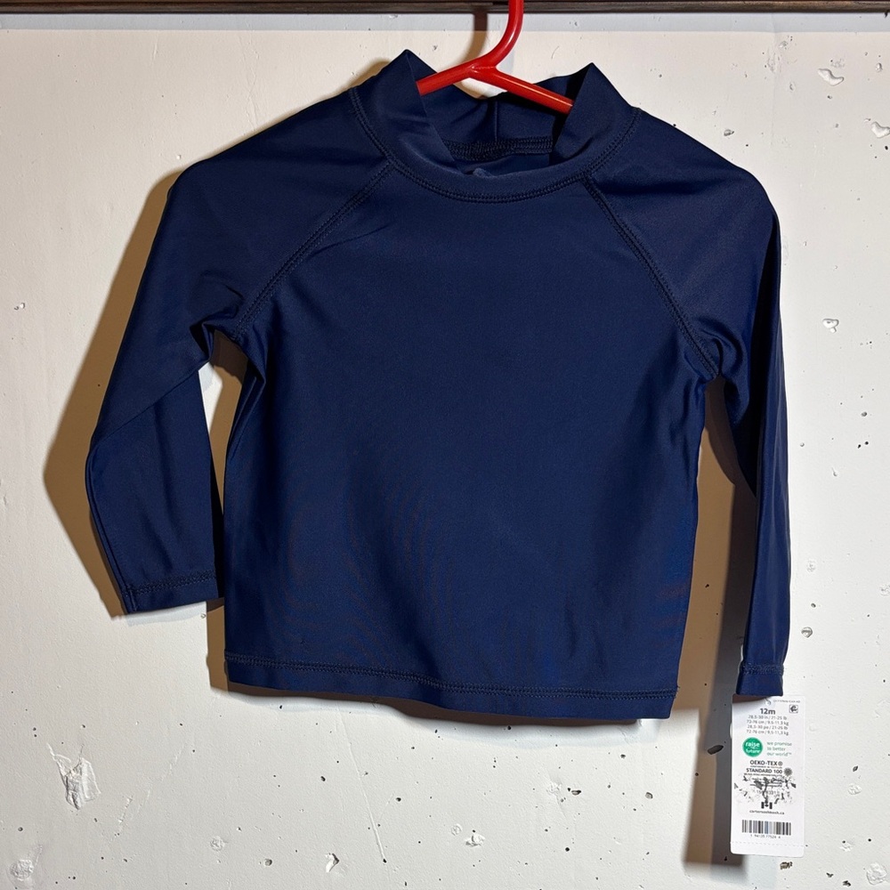 Carter's Navy Kids Swim Rashguard
